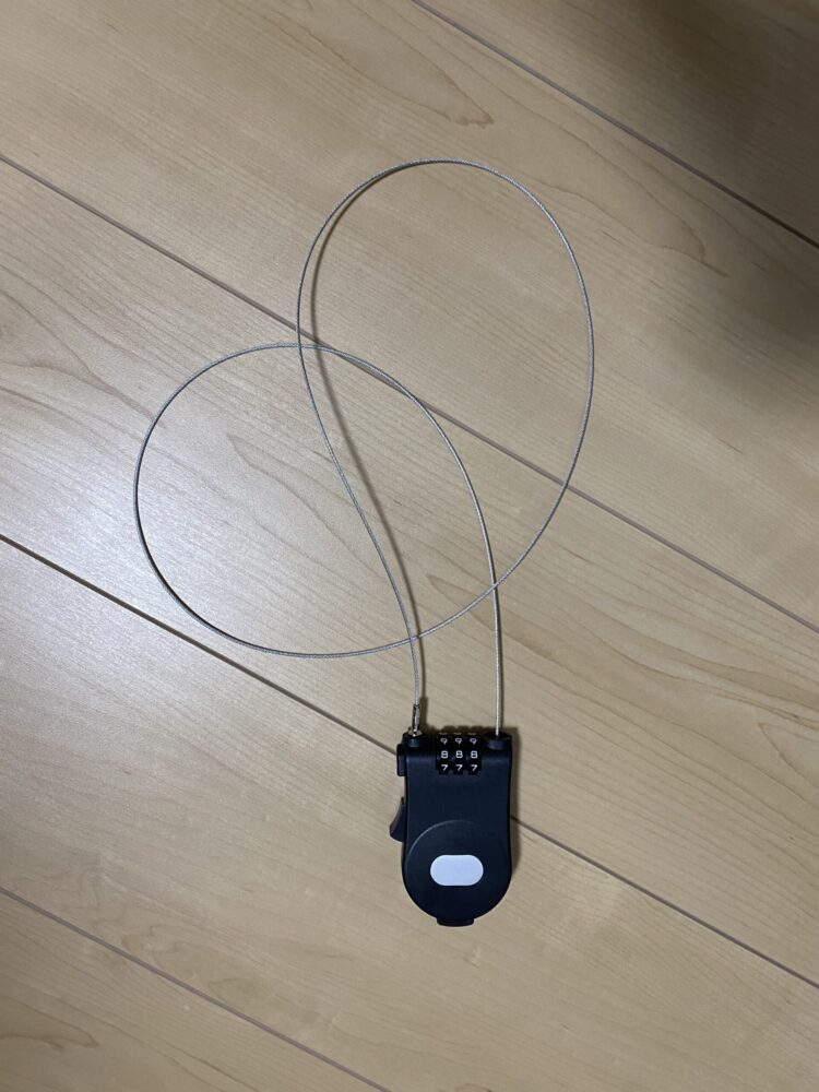 ワイヤーロック　ロック