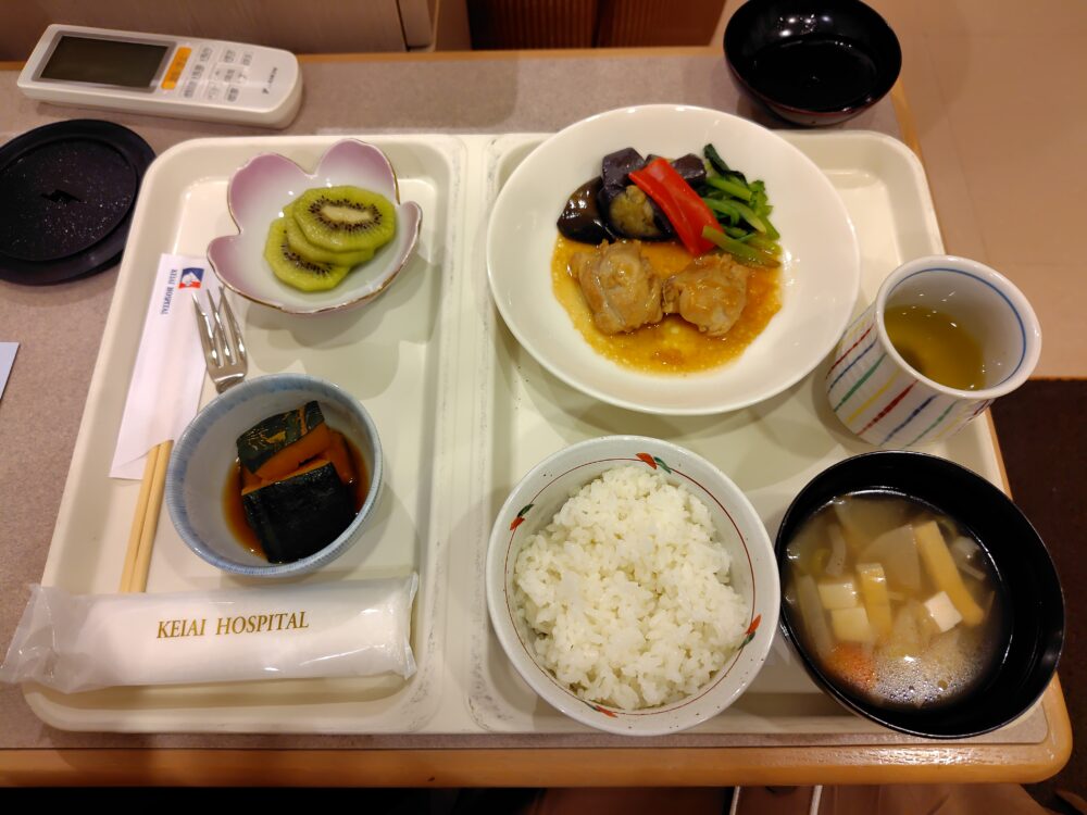 出産前日夕食