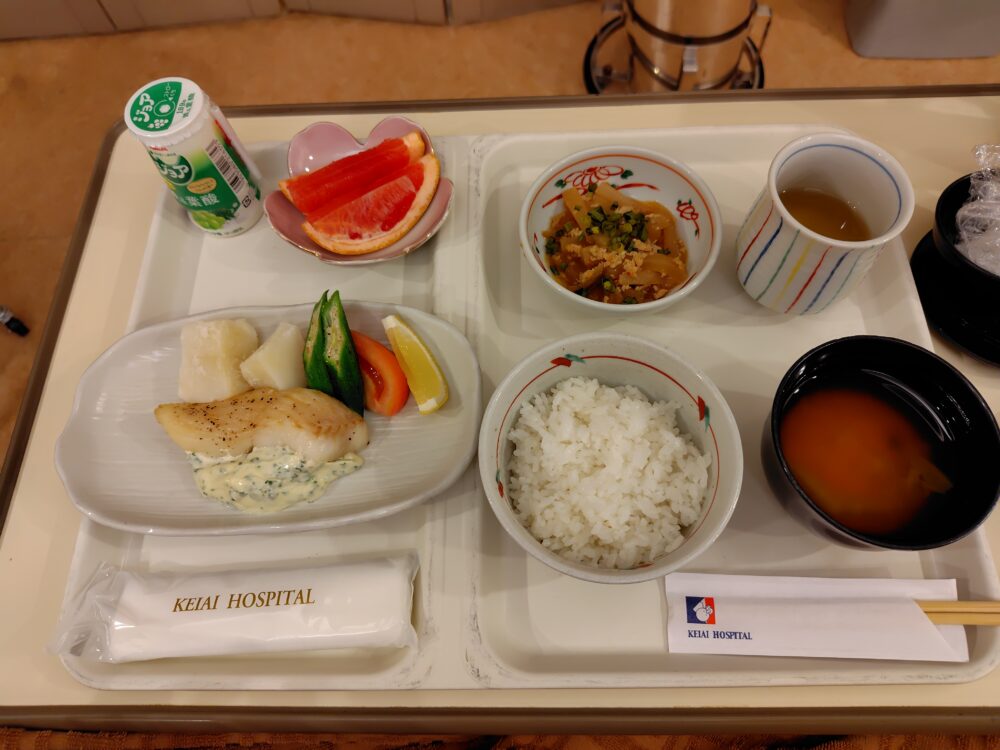 出産当日夕飯