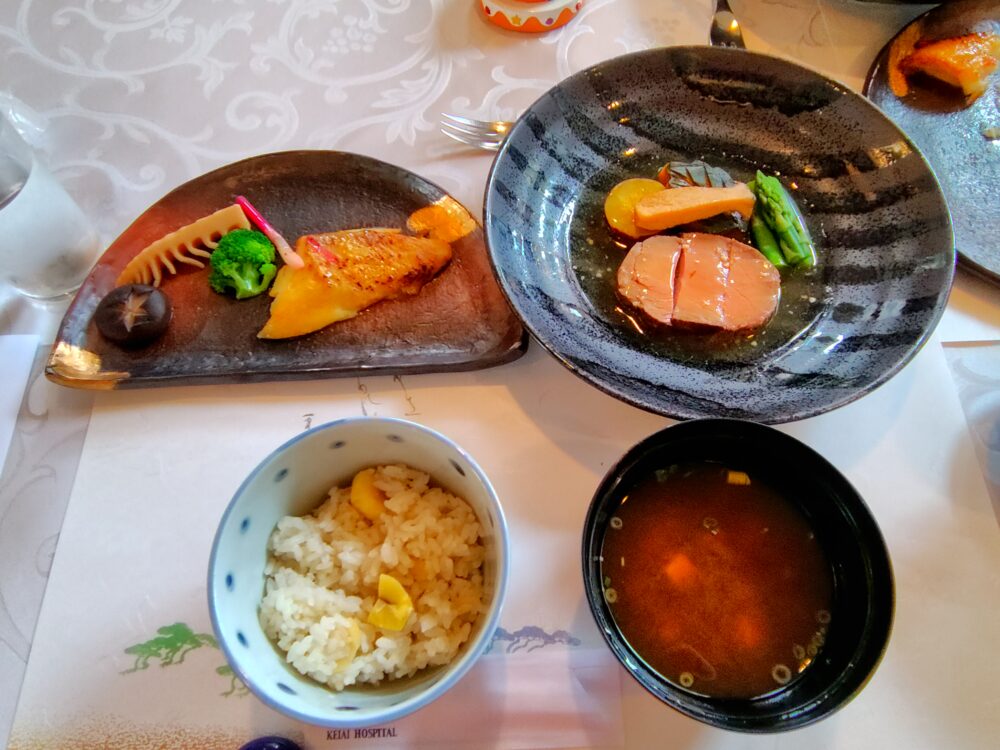 産後1日目昼食