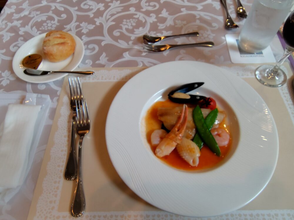 産後2日目昼食