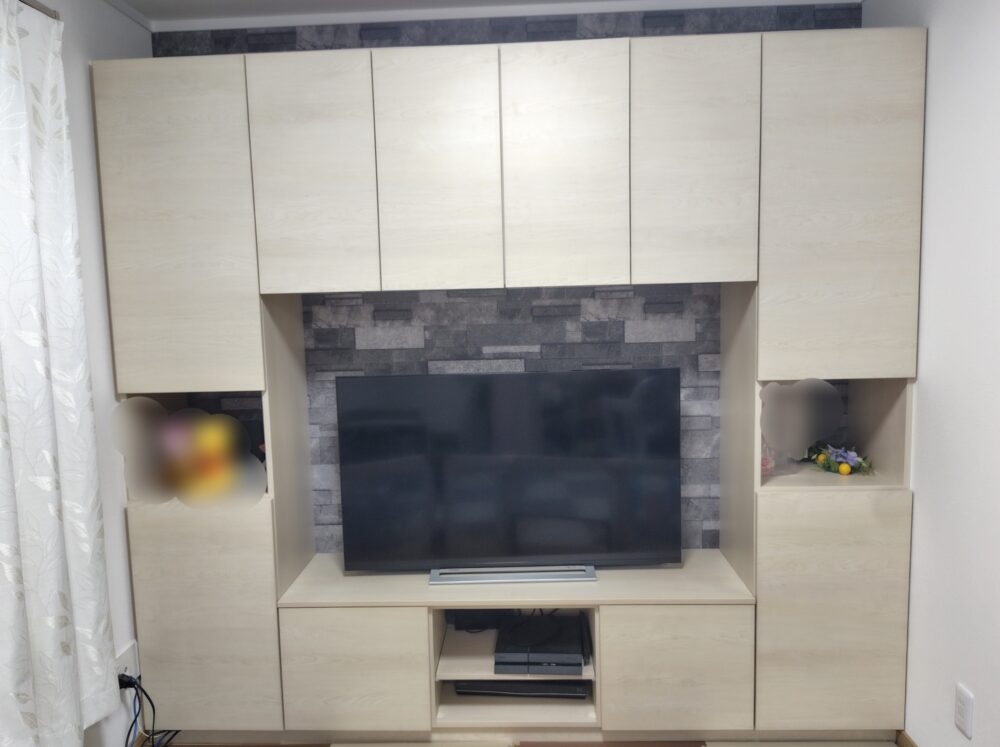 壁面収納の外観
