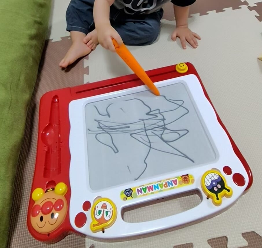 当時描いたぐにゃぐにゃした線