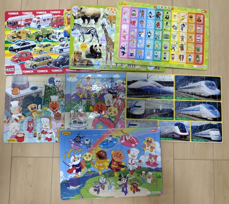 現在持っているパズルの一例
