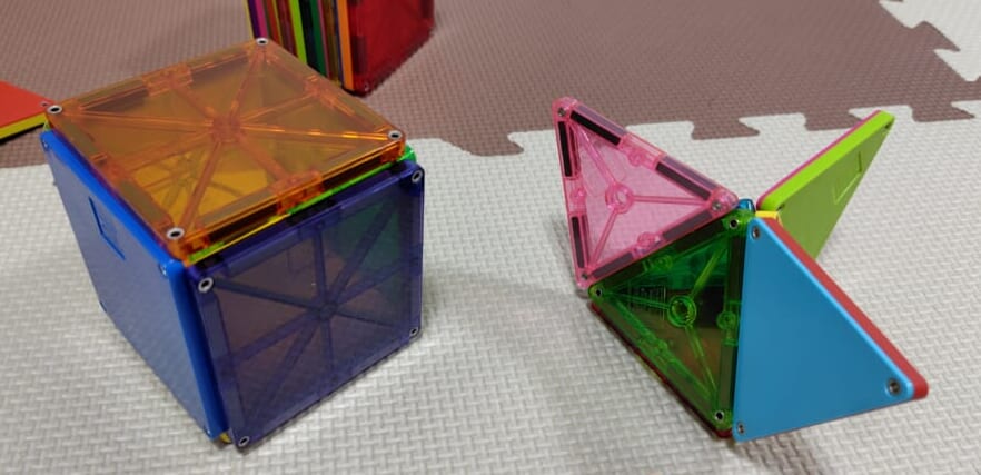 2歳0か月で作った立体作品